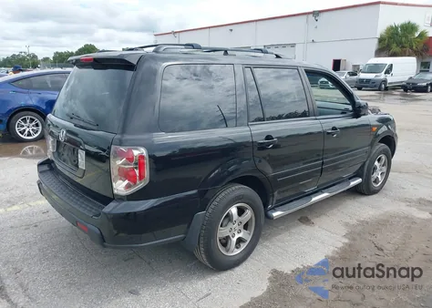 2007 Honda Pilot Ex-L from USA, damaged, VIN 5FNYF28517B004731